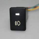 Maxbell Fog Light & Power Push Switch White LED For Toyota Sequoia Highlander 2008-