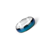 Maxbell Women Men Emotion Feeling Mood Body Temperature Color Changeable Funny Magic Mood Ring Gift US Size 7 1/2