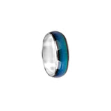 Maxbell Women Men Emotion Feeling Mood Body Temperature Color Changeable Funny Magic Mood Ring Gift US Size 7 1/2