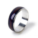 Maxbell Women Men Emotion Feeling Mood Body Temperature Color Changeable Funny Magic Ring Gift US Size 6.5 Pack of 2PCS