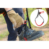 Maxbell Safety Self Braking Stop Descender with Adjustable Foot Loop Ascender Strap