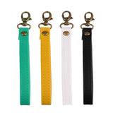 Maxbell Durable PU Leather Replacement Wrist Strap for Clutch, Wristlet, Purse 4Colors
