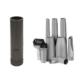Maxbell Mini/Micro Vacuum Cleaner Attachment Tool Kits Connector Adapter 10Pcs/Set