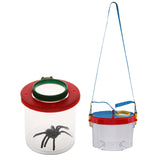 Maxbell 2 Pieces Insect Viewer Magnifying Box Neck Lanyard Garden Kids Outdoor Toys