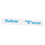 Maxbell Pink "I Do" + Blue "Me Too" Rhinestone Wedding Bridal Groom Shoes Stickers