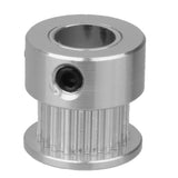 Maxbell 20T 5mm/8mm Bore 2mm Pitch Stainless steel Timing Belt Pulley 2GT Silver