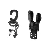 Maxbell Silicone Scuba Diving Snorkel Standard Mouthpiece Regulator with Hose Clip