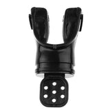 Maxbell Silicone Scuba Diving Snorkel Standard Mouthpiece Regulator with Hose Clip