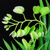Maxbell Aquarium Ornament Stone Rock Artificial Water Plant Grass For Fish Tank Cave