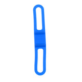 Maxbell Bike Silicone Elastic Band Flashlight Phone Mount Strap Tie Holder Blue