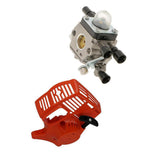 Maxbell Red Recoil Starter Carburetor Assembly Kit Fits for STIHL FC55 HL45 KM55