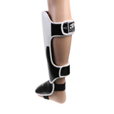 Maxbell Shin Instep Pads MMA Leg Foot Guards +Men Women Karate Chest Guard Protector