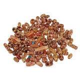 Maxbell 200 Pieces Mixed Large Hole BOHO Wooden Beads Spacer for Macrame European Charms DIY Crafts
