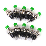 Maxbell 20Pieces Mini Lockless Push Button Switch Momentary Model Railway Car Boat