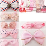 Maxbell Mixed Grosgrain Ribbon French Barrette Hair Clip DIY Hair Accessories