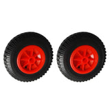 Maxbell 2 Pieces 8''/ 20.32cm 0.76'' Outer Diameter Replacement/ Spare Puncture Proof Tyre on Wheel for Kayak Canoe Trolley/Trailer/Cart 150kg Load