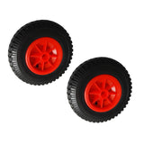 Maxbell 2 Pieces 8''/ 20.32cm 0.76'' Outer Diameter Replacement/ Spare Puncture Proof Tyre on Wheel for Kayak Canoe Trolley/Trailer/Cart 150kg Load