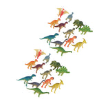 Maxbell 24Pcs Plastic Mini Dinosaurs Animal Model Figure Toys Gift Party Bag Fillers