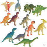 Maxbell 24Pcs Plastic Mini Dinosaurs Animal Model Figure Toys Gift Party Bag Fillers