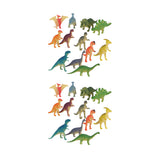 Maxbell 24Pcs Plastic Mini Dinosaurs Animal Model Figure Toys Gift Party Bag Fillers