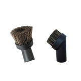 Maxbell Set 2 Sizes 32mm/1.25" Universal Soft Horsehair Brush Round Vacuum Brush