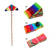 Maxbell 3Pcs 10m+15m Nylon Kite Tail Single Line Delta Kite Accessories Outdoor Toys