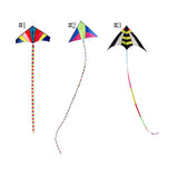 Maxbell 3Pcs 10m+15m Nylon Kite Tail Single Line Delta Kite Accessories Outdoor Toys