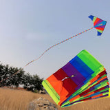 Maxbell 3Pcs 10m+15m Nylon Kite Tail Single Line Delta Kite Accessories Outdoor Toys