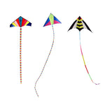 Maxbell 3Pcs 10m+15m Nylon Kite Tail Single Line Delta Kite Accessories Outdoor Toys