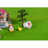 Maxbell 10pcs Miniature Dog Sofa Landscape Craft Ornament Statue Fairy DIY Decor