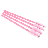 Maxbell 50 Pieces Disposable Lip Gloss Brushes + 50 Pieces Eyelash Mascara Wands