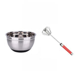 Maxbell Manual Whisk Stirrer Mixer Egg Beater Blender With 21.5cm Bowl Kitchen Tool