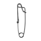 Maxbell 30x Stainless Steel Long Line Longline Clip for Fishing Snapper Tool 60mm Easy on and Easy Off