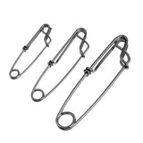 Maxbell 30x Stainless Steel Long Line Longline Clip for Fishing Snapper Tool 60mm Easy on and Easy Off