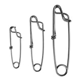 Maxbell 30x Stainless Steel Long Line Longline Clip for Fishing Snapper Tool 60mm Easy on and Easy Off