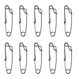 Maxbell 30x Stainless Steel Long Line Longline Clip for Fishing Snapper Tool 60mm Easy on and Easy Off