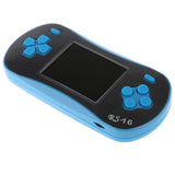 Maxbell 2Pieces RS-16 2.5" LCD Classic Handheld Video Game Console w/ 260 Games Blue