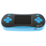 Maxbell 2Pieces RS-16 2.5" LCD Classic Handheld Video Game Console w/ 260 Games Blue