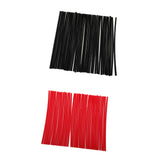 Maxbell 72 Pieces Universal Motocross Wheel Rim Spoke Wraps Skins Cover Red&Black