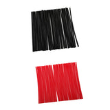 Maxbell 72 Pieces Universal Motocross Wheel Rim Spoke Wraps Skins Cover Red&Black