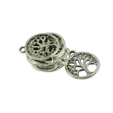 Maxbell 150Pcs Ancient Silver Tree of Life Jewelry DIY Charms Pendant Findings