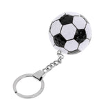 Maxbell Smile Face Magnetic Hat Clip Golf Ball Marker with Soccer Keychain Keyring