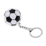 Maxbell Smile Face Magnetic Hat Clip Golf Ball Marker with Soccer Keychain Keyring