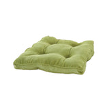 Maxbell 3 Pieces Corduroy Square Cushion Seat Pads Couch Chair Sofa Bed Mats Green