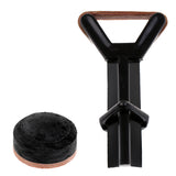 Maxbell High Quality Pool Cue Tips 13mm + Cue Tip Repair Tool Clamp