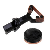 Maxbell High Quality Pool Cue Tips 13mm + Cue Tip Repair Tool Clamp
