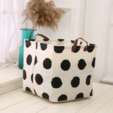 Maxbell 4 Pieces Lovely Square Storage Bag Kids Baby Bedroom Toys Storage Basket