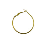 Maxbell 80Pieces 30mm Large Round Hoop Loop Leverback Earring Making Findings