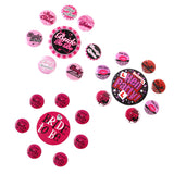 Maxbell 24pcs Hen Night Party Bride To Be Bridesmaid Badges Brooch Pins Favor