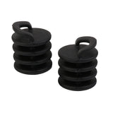 Maxbell 2pcs Small Kayak Marine Boat Scupper Stopper Bungs Drain Holes Plugs Accessory